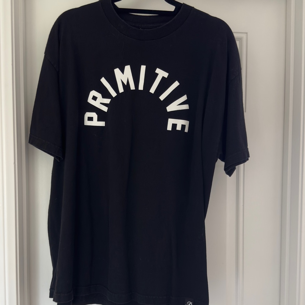Primitive Men’s short sleeve Black T-shirt tee size XL